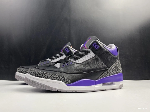TBkick Air Black CT8532 050 Retro Purple Jordan Court 3 0729